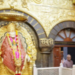 PM offers prayers at Shri Saibaba Samadhi Temple in Shirdi, Maharashtra.