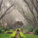 Idol Of Nandi at Nandi Hills, a place to visit near Bangalore within 100 kms.