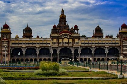 Mysore palace, one of the best places to visit near Bangalore within 150 km