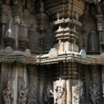 Deities in Lakshmi Narasimha temple, a place to visit near Bhadravati