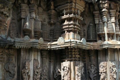 Deities in Lakshmi Narasimha temple, a place to visit near Bhadravati