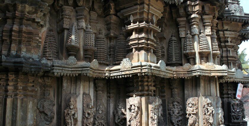 Deities in Lakshmi Narasimha temple, a place to visit near Bhadravati