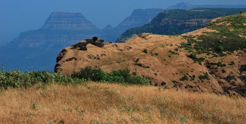 An image of an ancient temple–one of the religious places to visit near Bhimashankar.