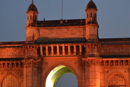 An image view of Mumbai's skyline also a best places to visit near Gateway of India