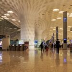 A picture of one of the most beautiful airports in India–Mumbai Airport