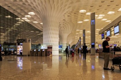 A picture of one of the most beautiful airports in India–Mumbai Airport