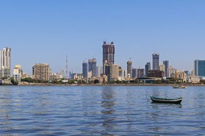 A picture of Lotus Colony, showcasing the region’s urban architecture and landscape.