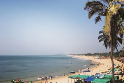 Scenic view of a beach in Goa, one of the must places to visit near Pune