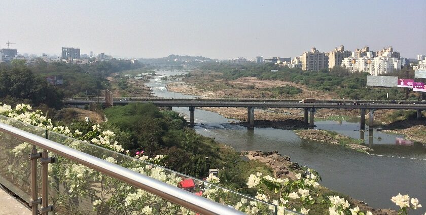 Skyline of Pune city as seen from The Westin Koregaon Park, among places to visit near Pune in October.