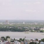 A scenic picture of Trichy that comes in the list of places to visit near Srirangam.