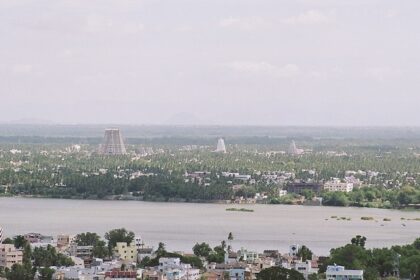 A scenic picture of Trichy that comes in the list of places to visit near Srirangam.