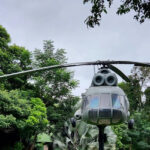 The Indian Airforce Mil Mi-8 showcased at the National Military Museum and Park.