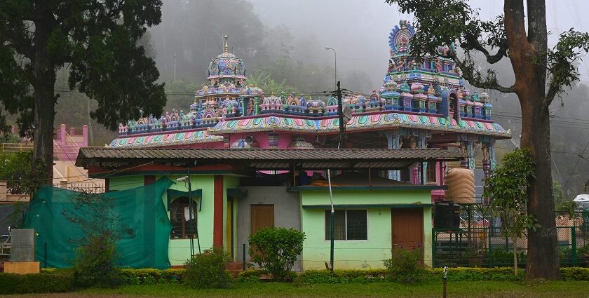 The majestic Western Ghats surround Madikeri, a serene hill town of natural beauty.