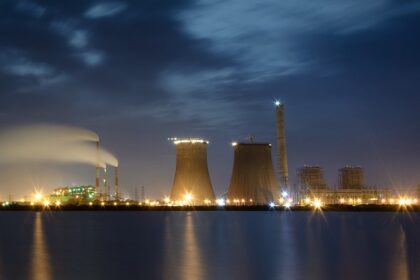 A picture of Thoothukudi's power station, one of the best places for Thoothukudi trip.