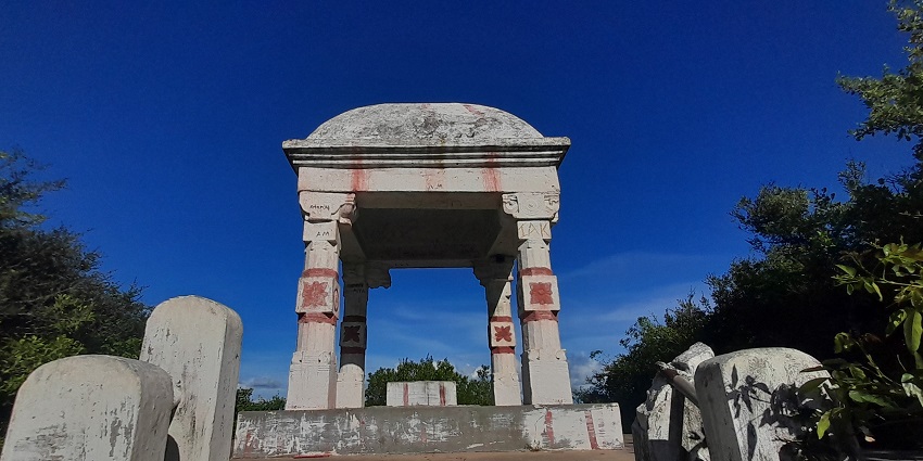 A structure at the Point Calimere Wildlife Sanctuary, a wildlife sanctuary in TamilNadu