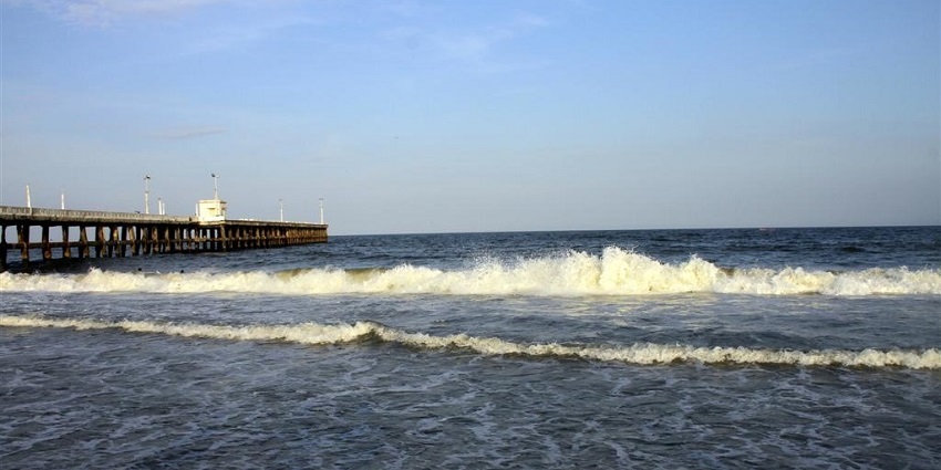 Pondicherry Beach offers a picturesque setting for relaxation and enjoyment.
