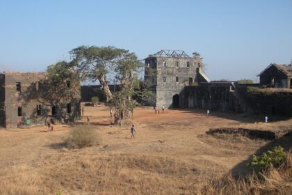 Prachitgad Fort, the ancient hill fort with historical significance and views.