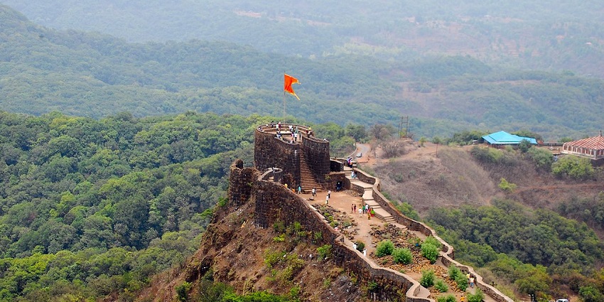 Pratapgad Fort, a historic tourist attraction near Mahabaleshwar Fort