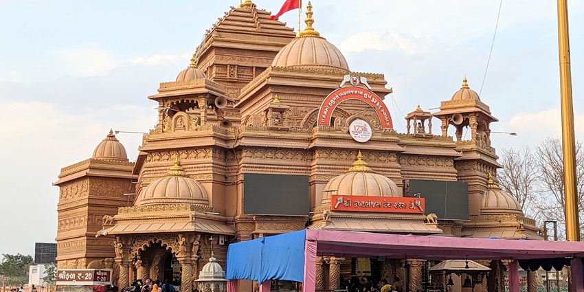 Pratapgad has a spectacular temple of this deity.