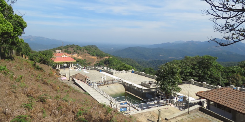 Praying at Talakaveri Temple is one of the top things to do in Kodagu.