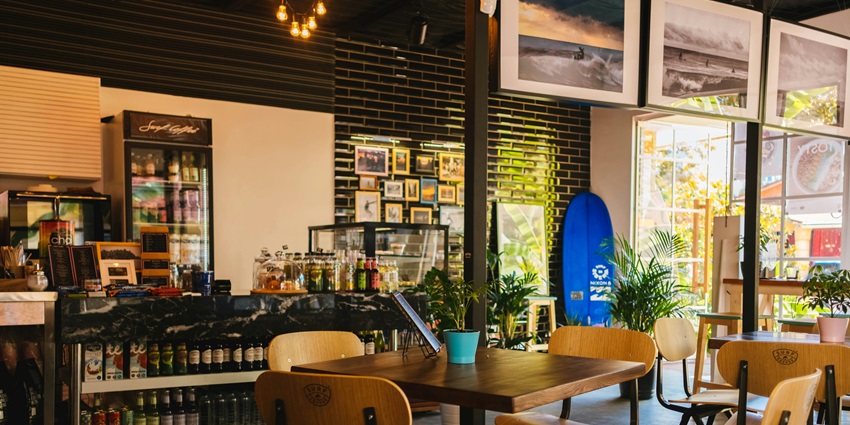 Snap from the of the Cafe Interior–one of the best places to visit on birthday in Mumbai