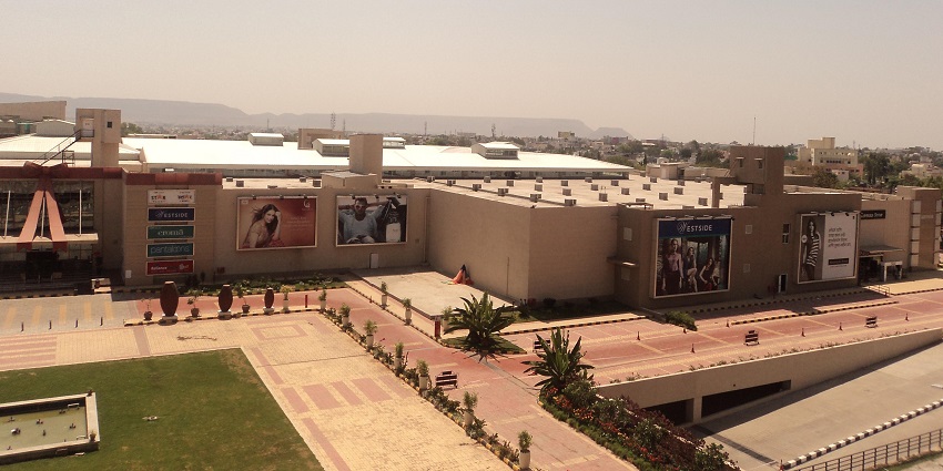 Prozone Mall is a vibrant shopping, dining, and entertainment hub at night.