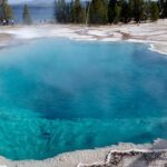 Picturesque view of the Puga hot springs, one of the must visit places for a rejuvenating experience