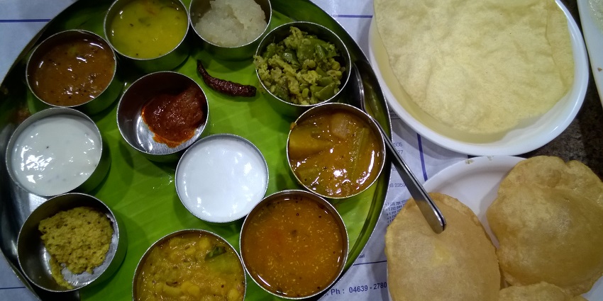 Street food in Coimbatore offers a variety of South Indian dishes.