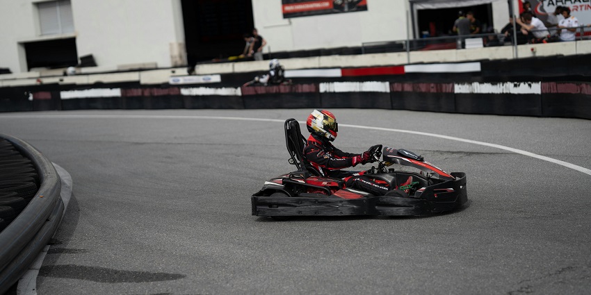 Fun things to do in Bangalore with friends include Go-karting for speed enthusiasts.