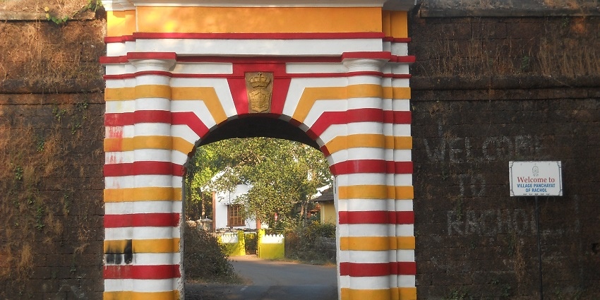 The dismantled ruins of Rachol Fort are the preserved historical pieces in the state.
