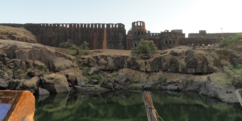 View of Raigad Fort, a famous place near Pargad Fort, Maharashtra