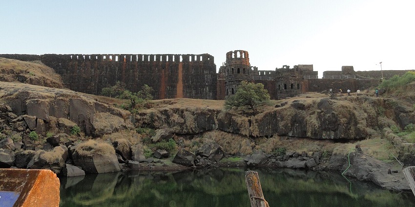 A view of the historic Raigad Fort, one of the best places to visit near Sudhagad Fort.
