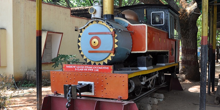 Explore the rich history of the Railway Museum - one of the places to visit in Mysore.