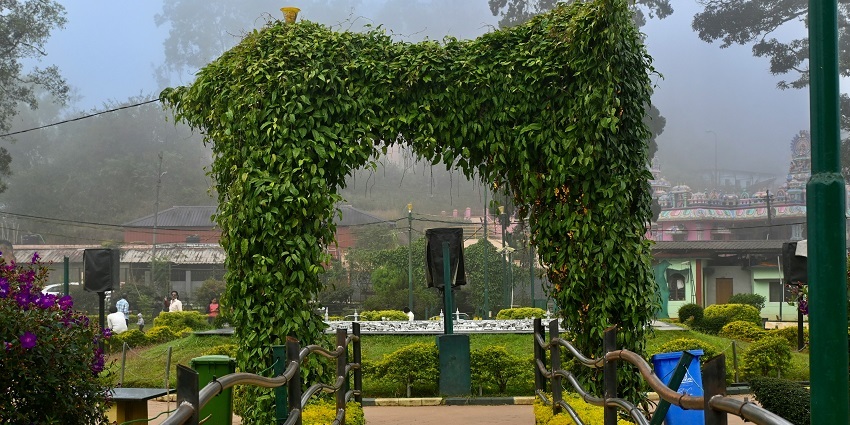Raja’s seat is one of the most amazing and breathtaking places to visit in Madikeri.