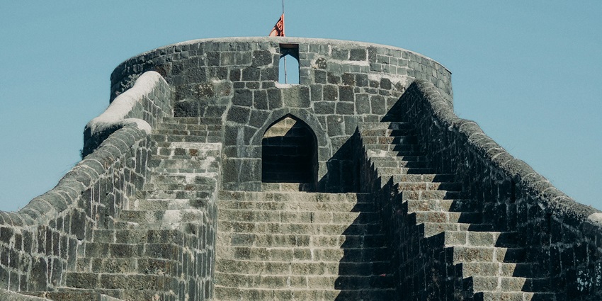 Rajgad Fort, an iconic historical site in Pune, a famous place in Maharashtra.