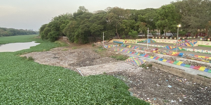 An image of the scenic Rajiv Gandhi Udyan, offering spectacular views of lush garden