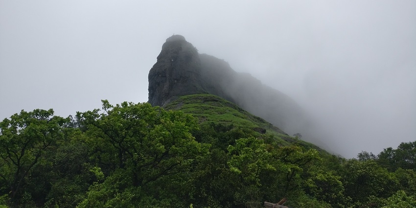 Rajmachi Fort, a famous place near Kondana Caves in Maharashtra