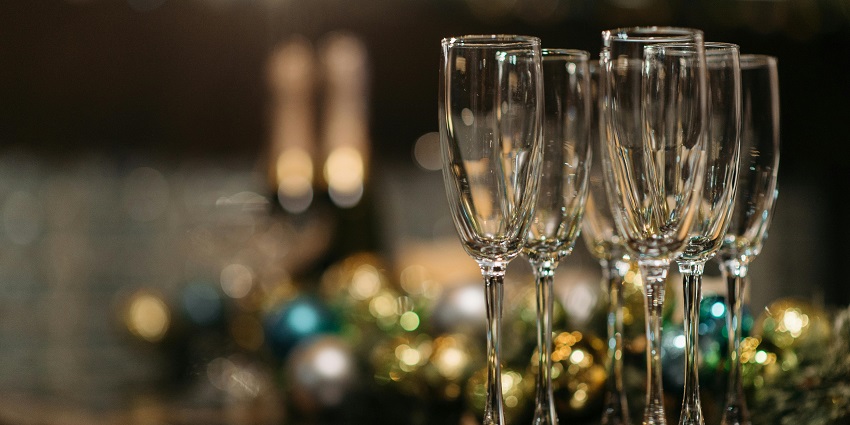Guests celebrating the new year to enjoy the best time of their lives.