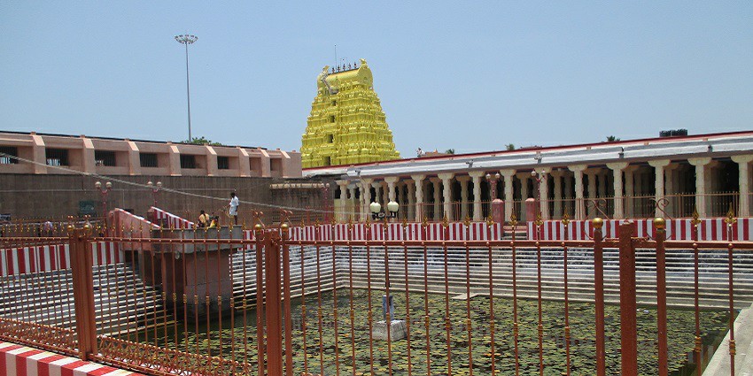 Temples In and around Rameswaram include Ramanathaswamy Temple in Tamil Nadu.