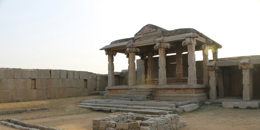 Historic Ramgarh Fort near Chandi Temple, Panchkula – a heritage site and hotel.
