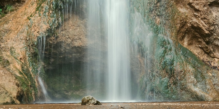 Randha Falls, a popular destination near Ratangad Fort, showcasing natural beauty