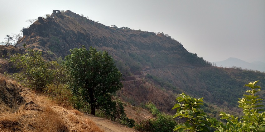 Historic fort with ruins and impressive vistas of nature and the scenic landscapes of Deccan
