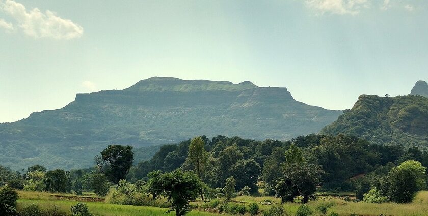 View of Ratangad Fort with a view , highlighting its natural beauty