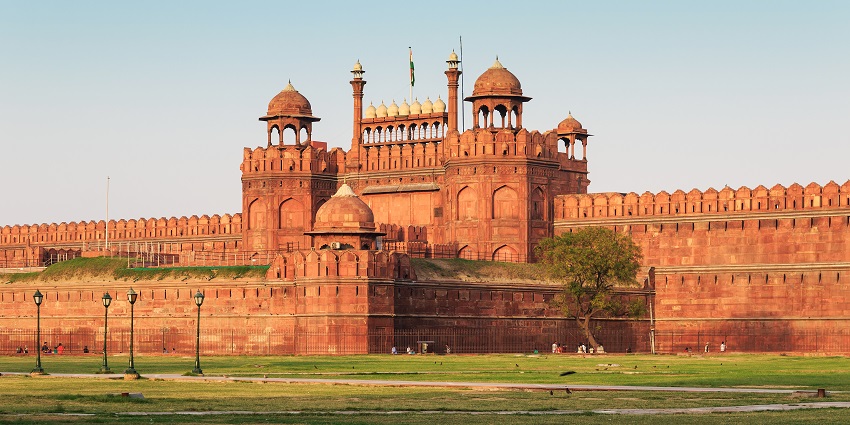 The red fort is one of the most amazing places to visit near Gurgaon within 200 km.