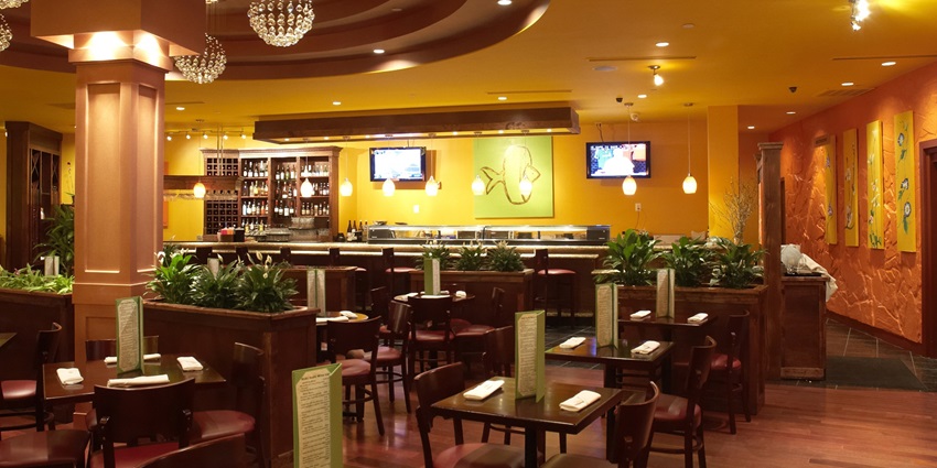 Lively bar with reggae music, drinks, and beachfront vibes.