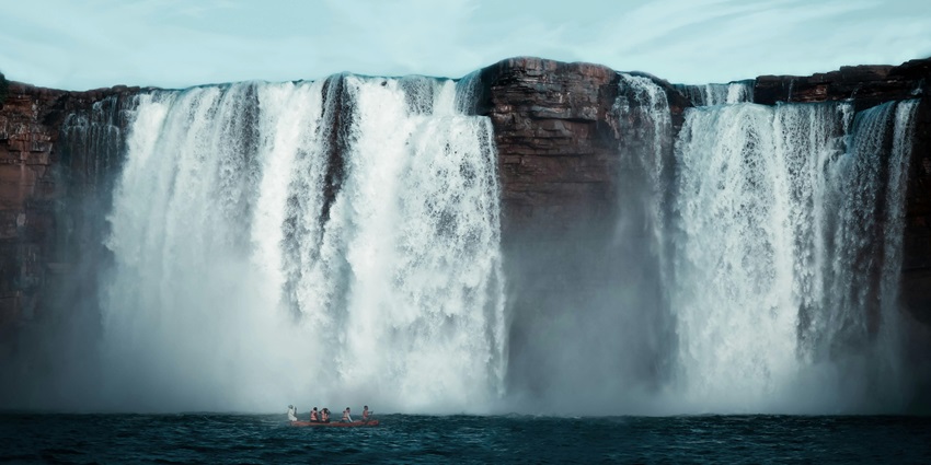 Balamuri Falls is a famous spot for recreational activities among locals and visitors.