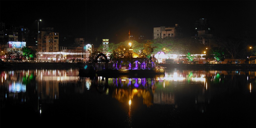 Peaceful evening at Masunda Lake, making it one of the best things to see in Thane.
