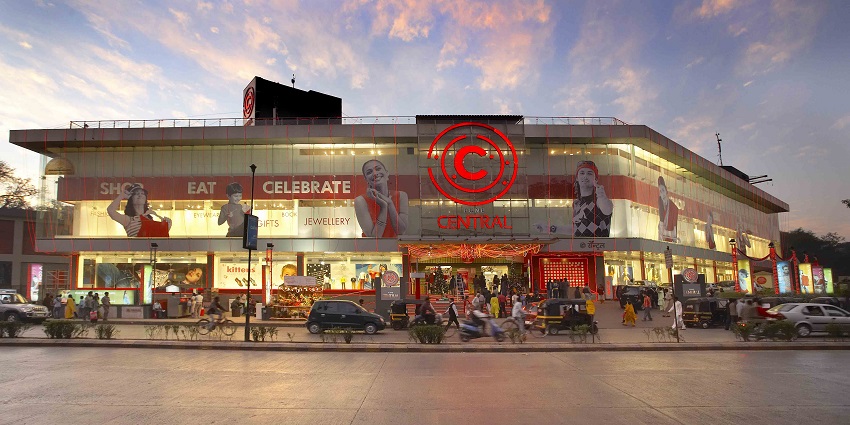 Reliance Mall provides convenient shopping.
