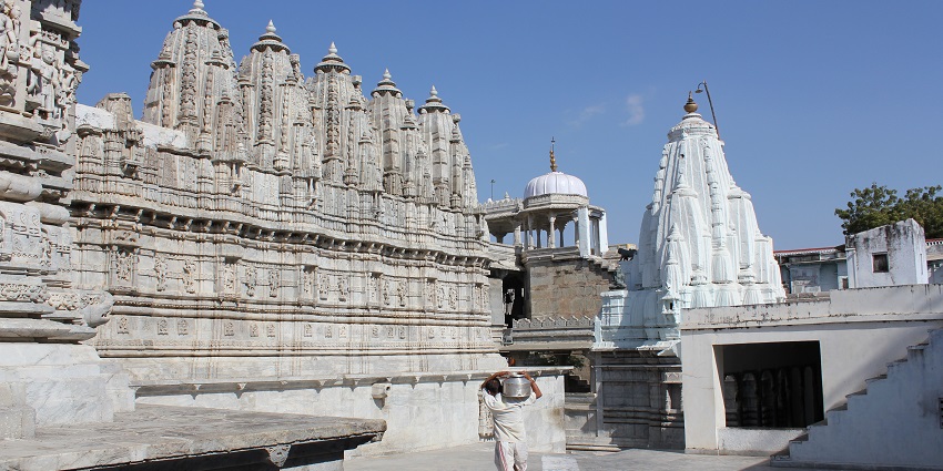 Rishabhdeo Temple in Udaipur, known for its beautiful architecture and religious significance.