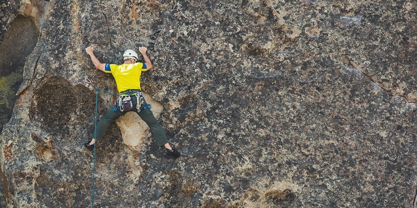 Challenge yourself with rock climbing at Wagheri Hills near Bhupar Waterfalls.